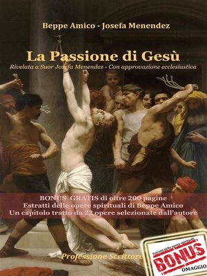 cover image of La Passione di Gesù Rivelata a Suor Josefa Menendez--Con approvazione ecclesiastica